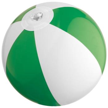 Strandball 21 cm Grün