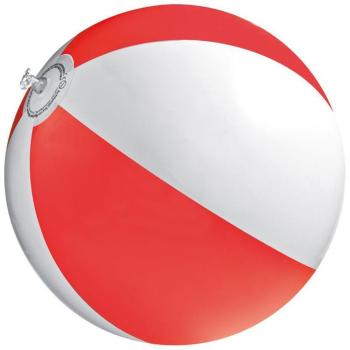 Strandball ca. 26 cm Rot