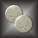 Einkaufschip, Einkaufswagenchip 2er Set