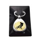 Eleganter Sport-Schlüsselanhänger mit integriertem Einkaufschip – Sport-Edition BMX